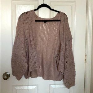 Cream knit cardigan